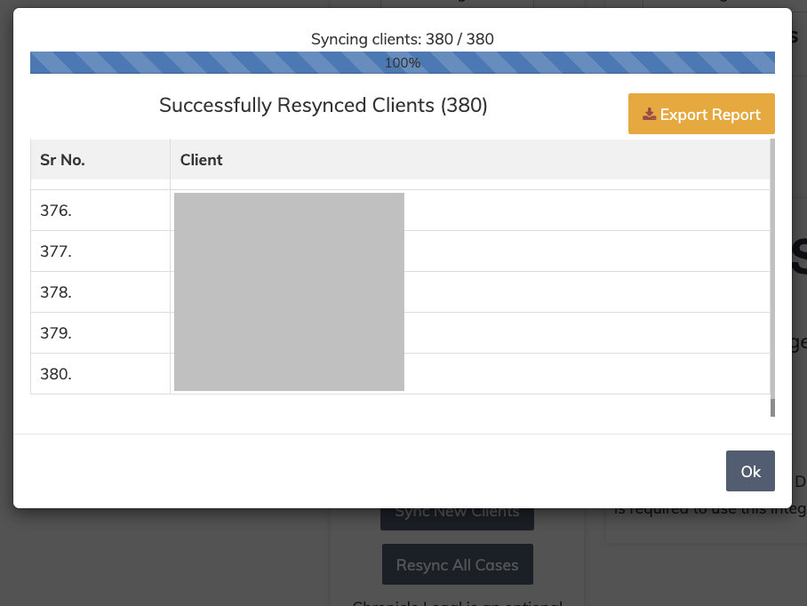Chronicle Sync Complete
