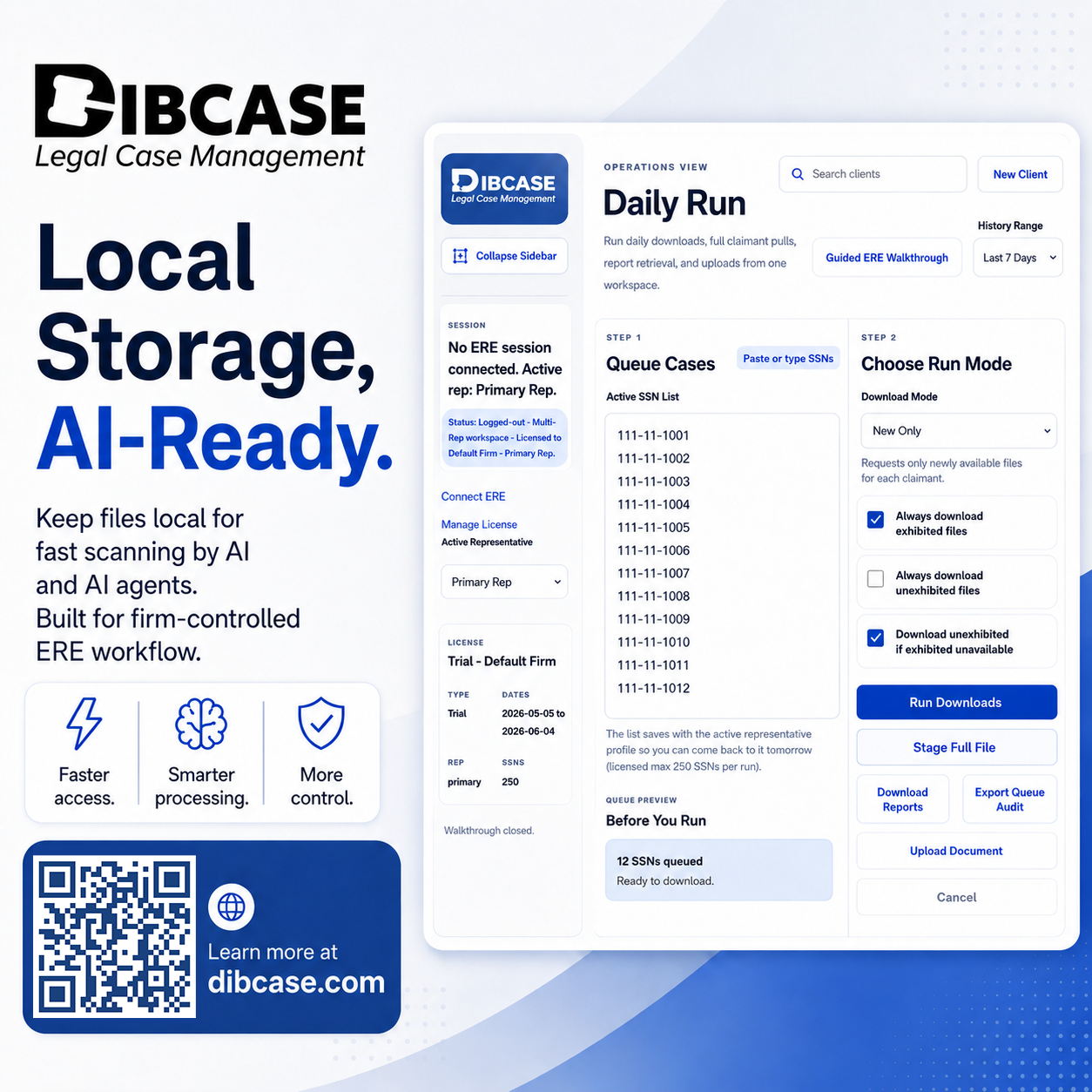 Dibcase ERE Tool is Local AI Ready